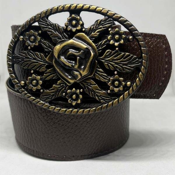 Chapón rosas bronce (40mm)