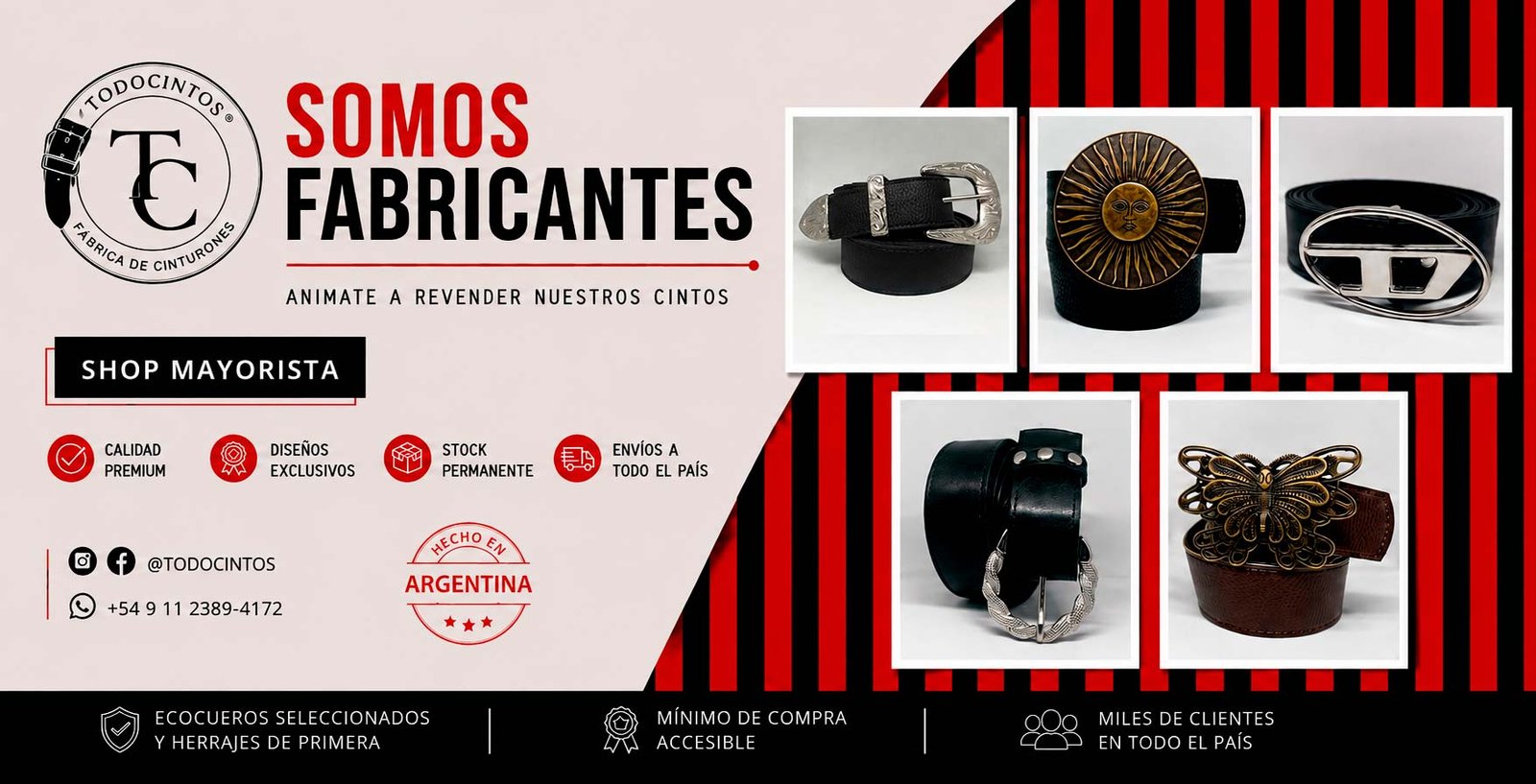 Cartel de bienvenida